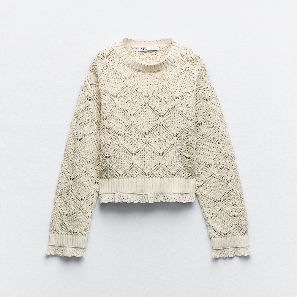 Zara knit top